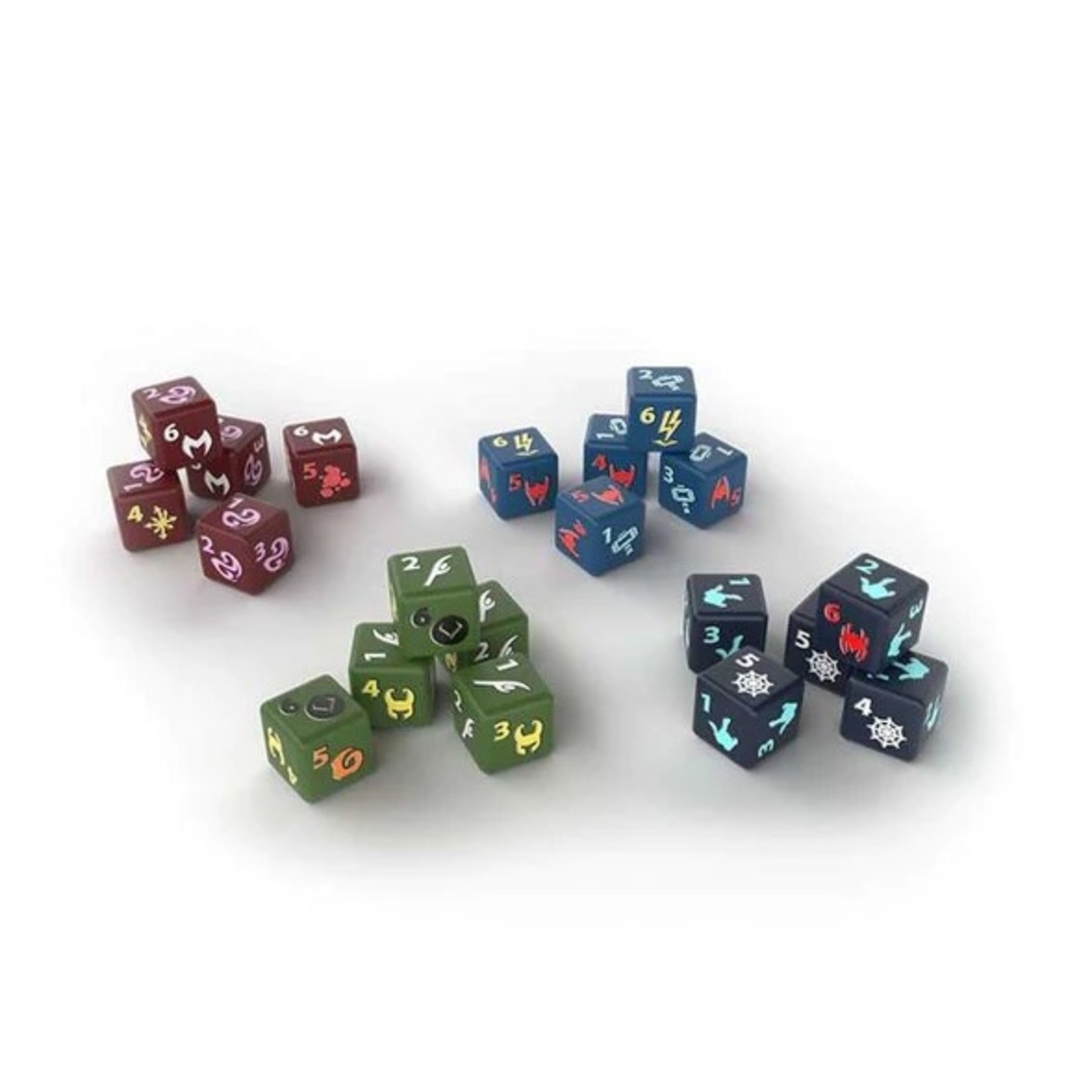 Marvel Dice Throne: 4-Hero Box (Scarlet Witch, Thor, Loki, and Spider-Man)