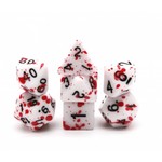 Blood Splatter RPG Dice Set