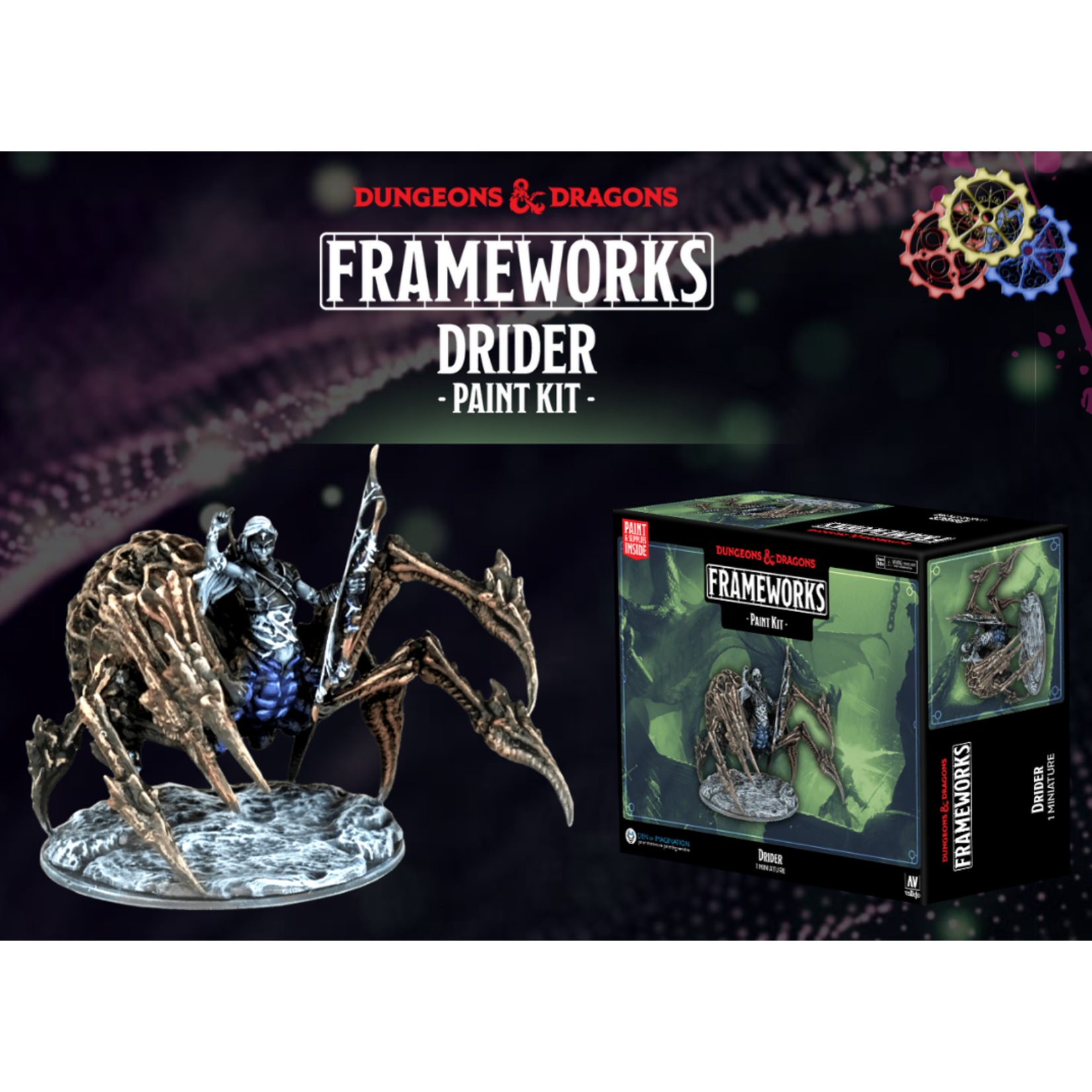 Dungeons & Dragons Frameworks: Paint Night Event Drider