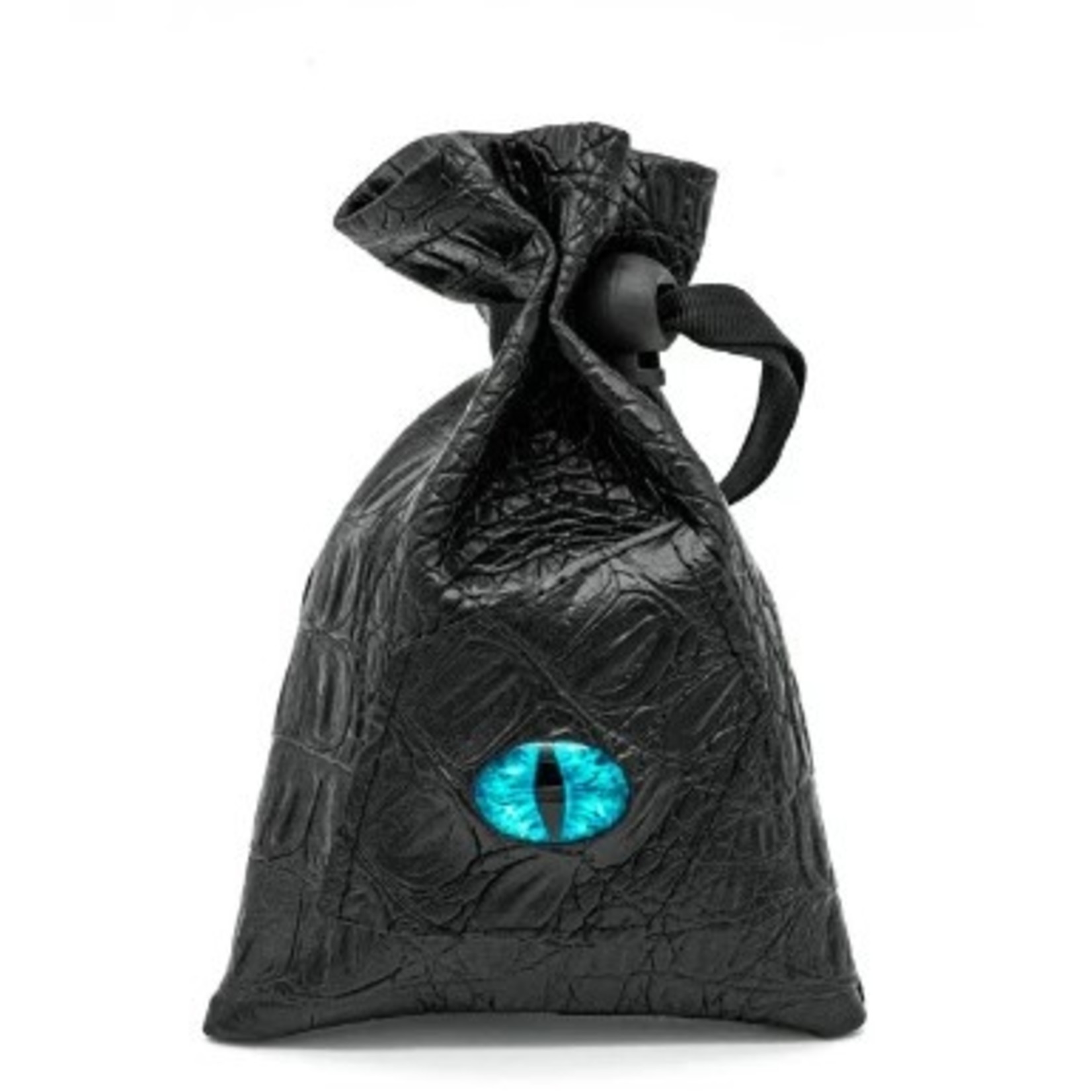 Black Leatherette Dice Bag