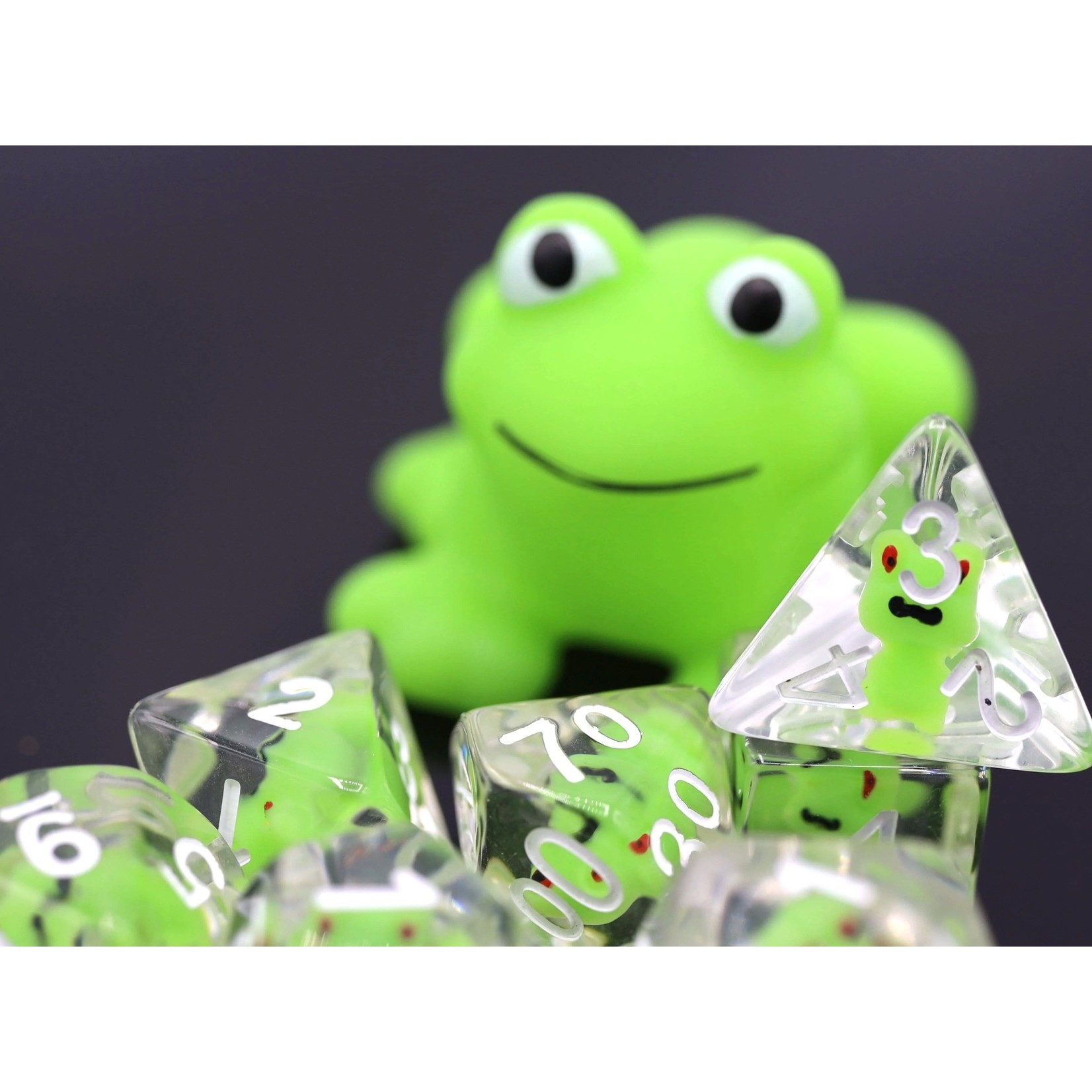 Frog RPG Dice Set