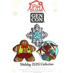 Holiday Pin Set: Pin Bazaar: Gen Con 2020