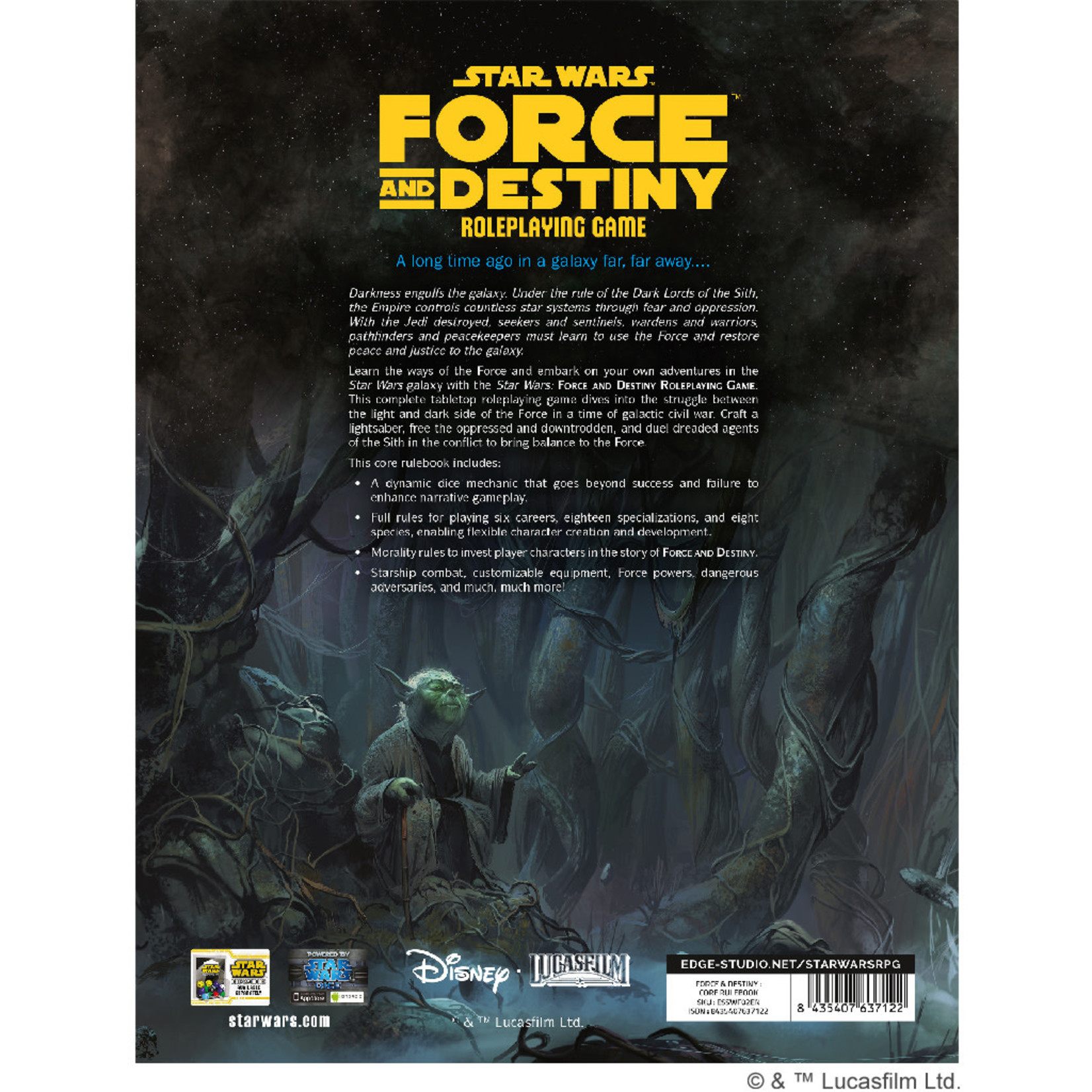 Star Wars- Force and Destiny: Core Rulebook