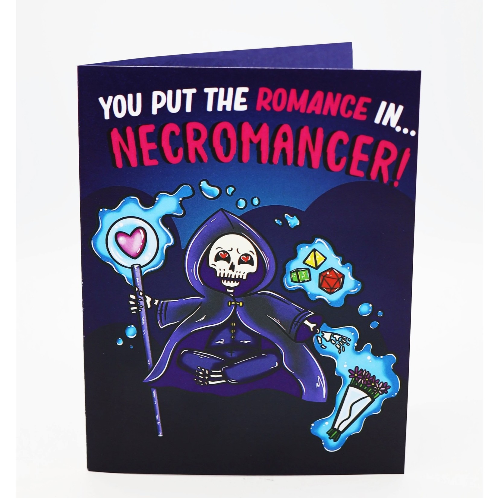 Valentines Day Card - Necromancer Romance