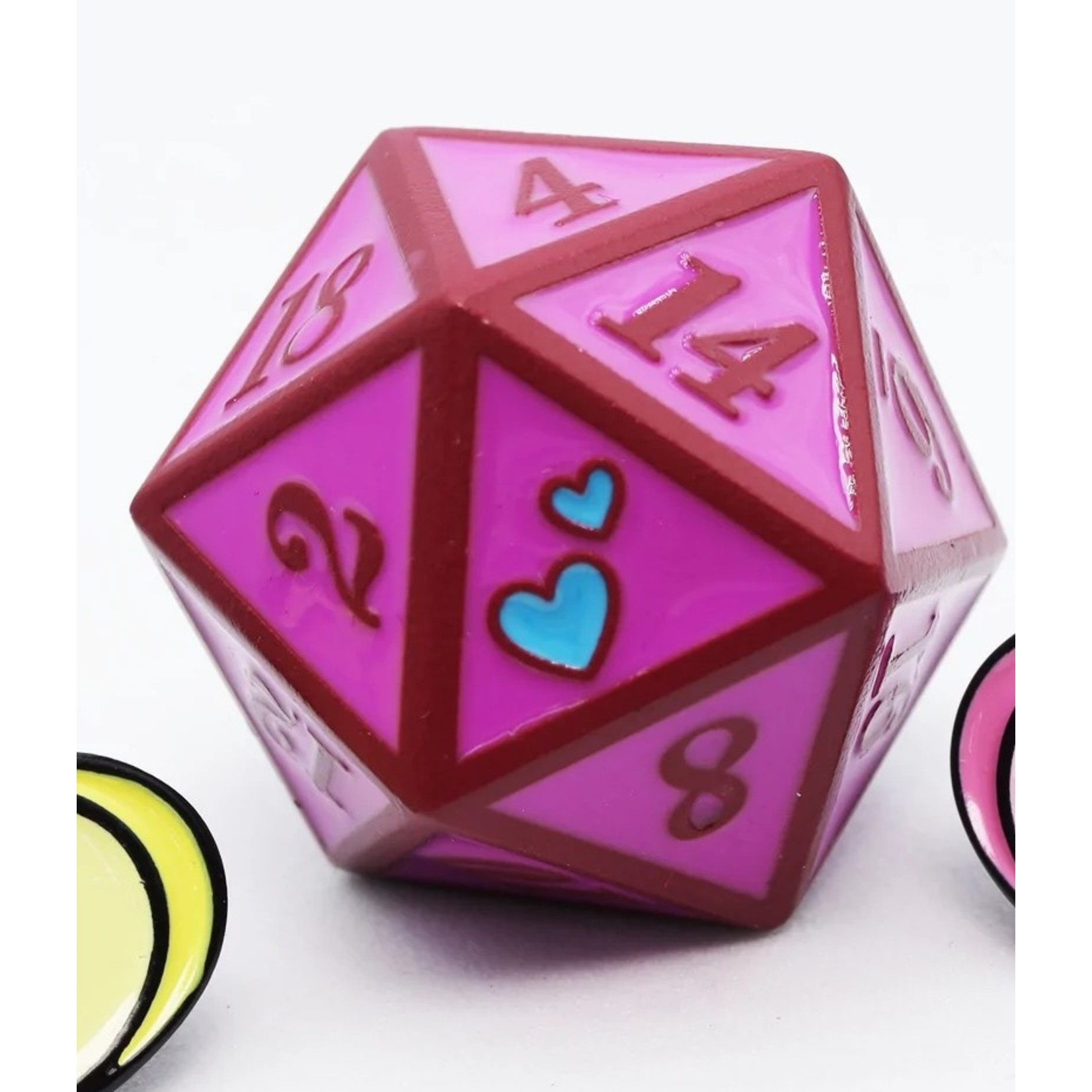 Candy Hearts  Metal Dice 2