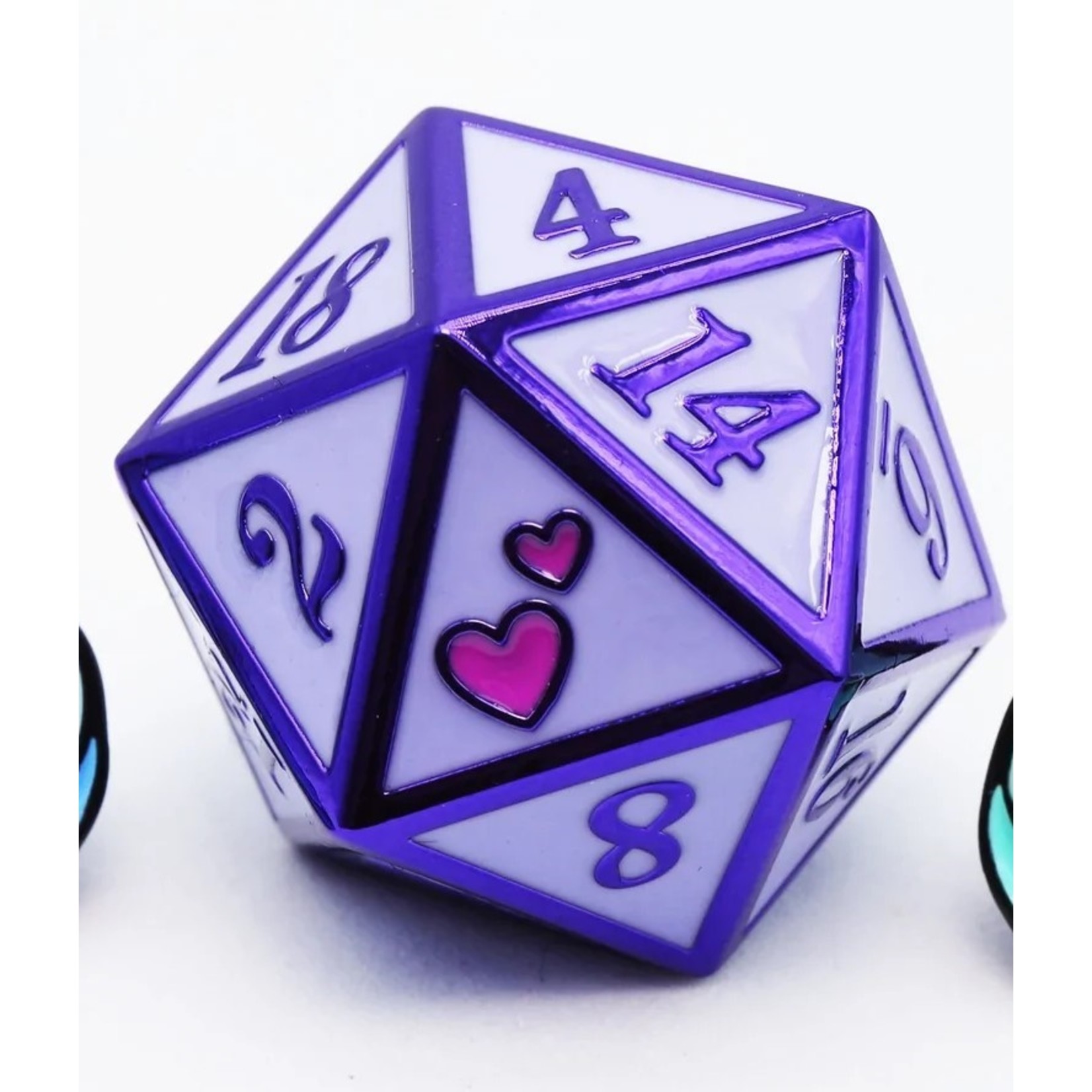 Candy Hearts  Metal Dice 2