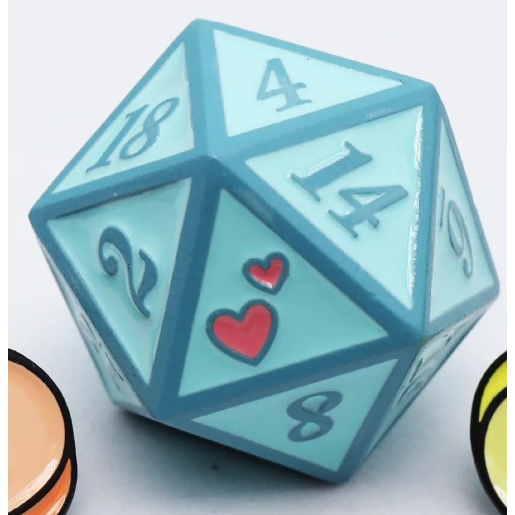 Candy Hearts  Metal Dice 2