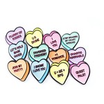 Foam Brain Candy Hearts Enamel Pins