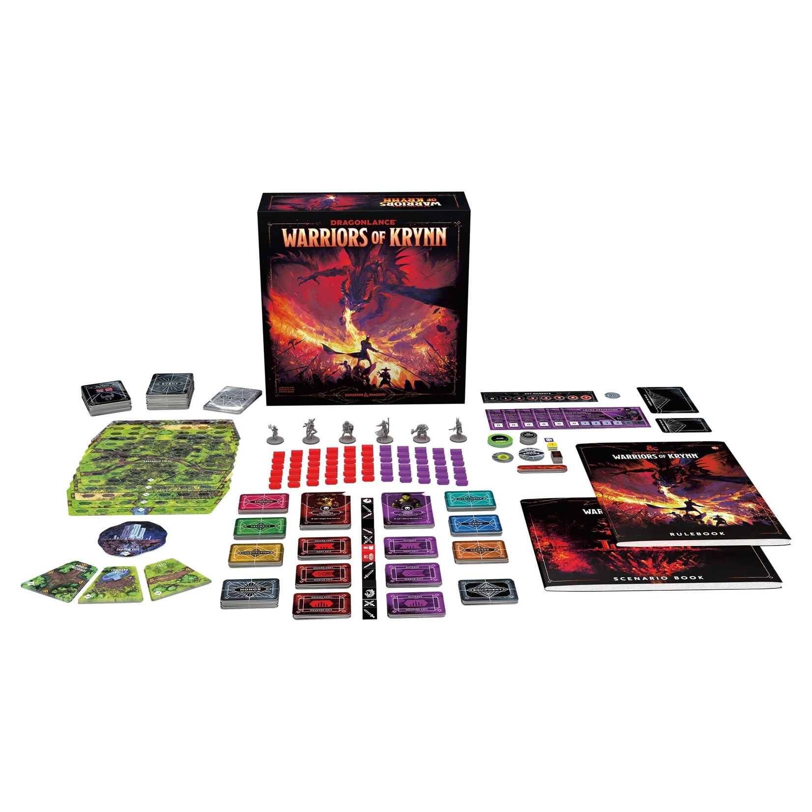 Dungeons & Dragons: Dragonlance - Warriors of Krynn Board Game