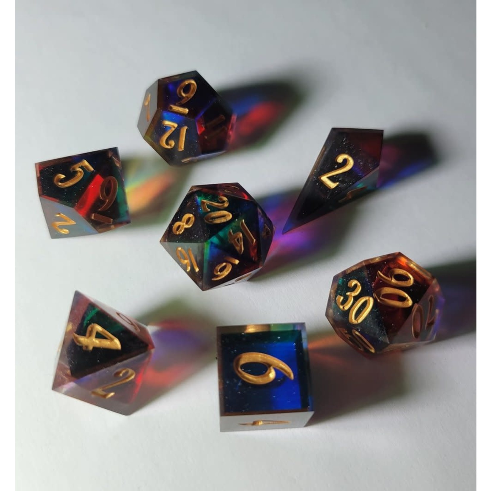 AsseT Dungeoneering Asset Dungeoneering Sharp Edge Dice  Pride's Light