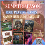 Summer 2023 Season Role  Playing Games 
