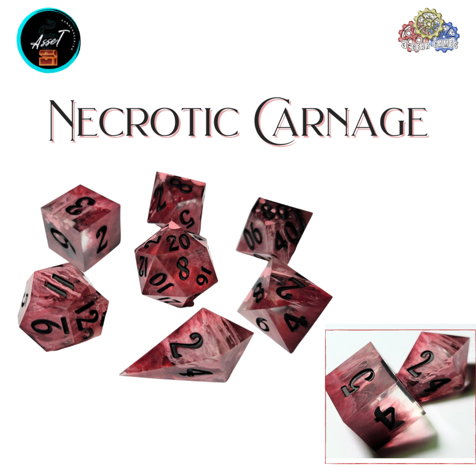 AsseT Dungeoneering AsseT Dungeoneering Sharp Edge Dice