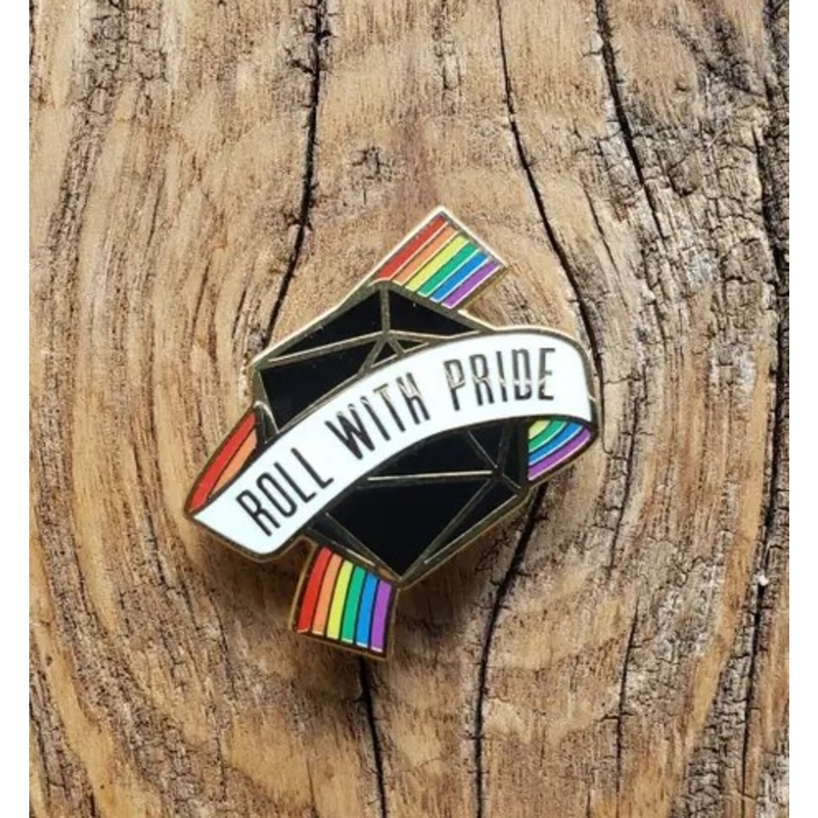 Roll with Pride Pin