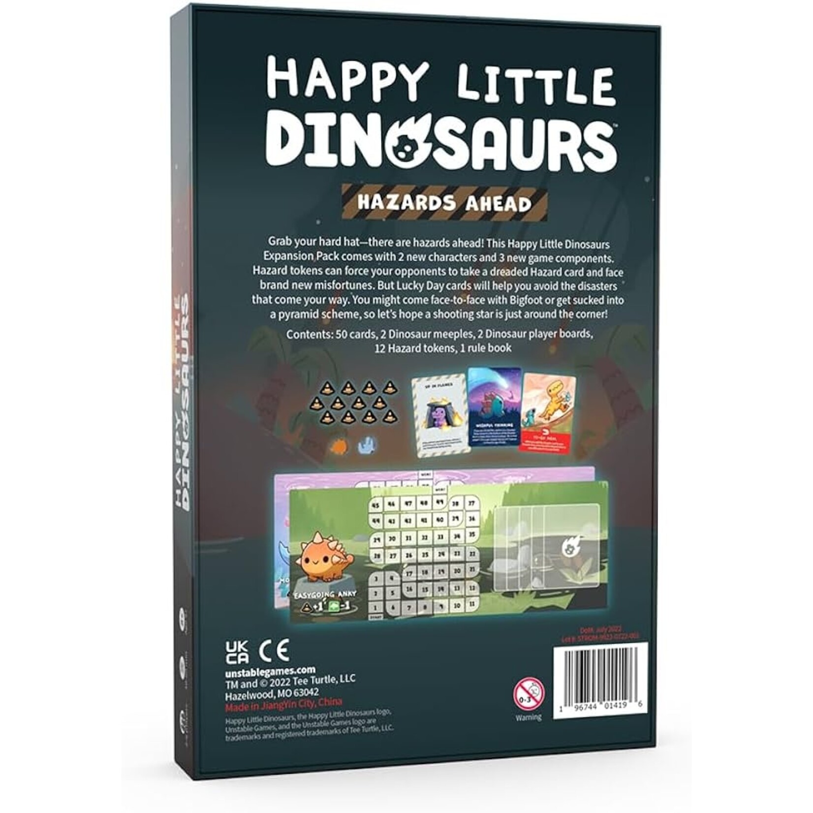 Happy Little Dinosaurs: Hazards Ahead Expansion