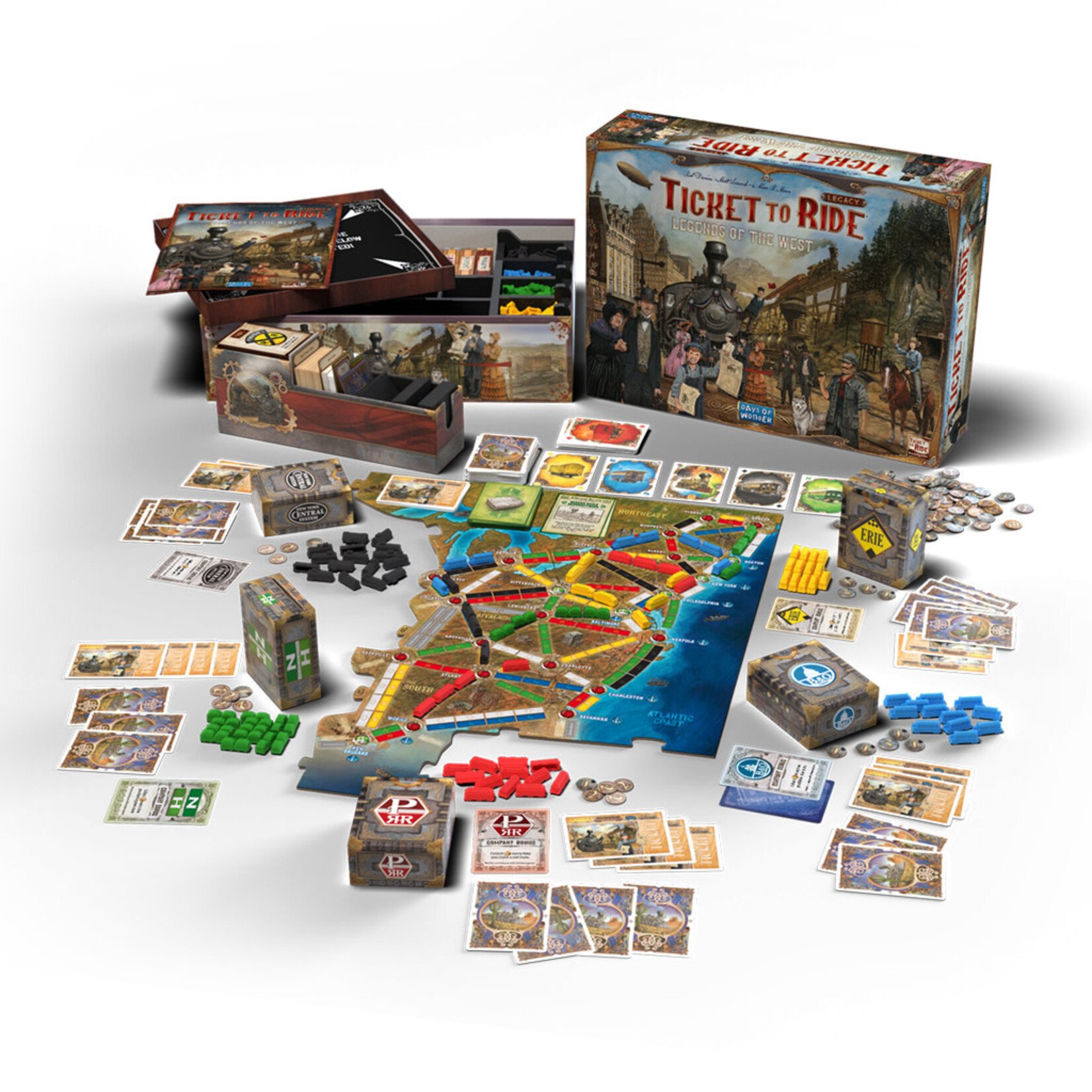 In Ticket to Ride Legacy: Legends of the West