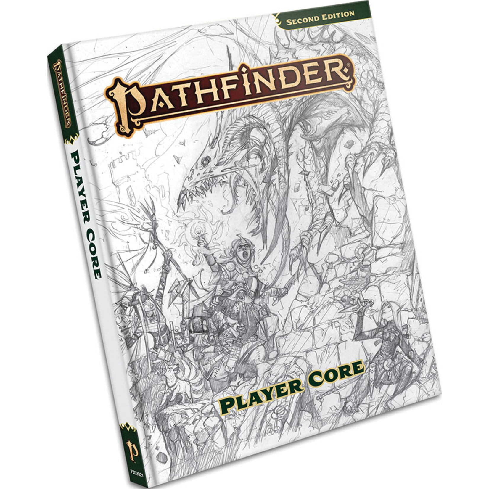Pathfinder RPG: Player Core Rulebook Hardcover (Sketch Cover Edition) (P2)
