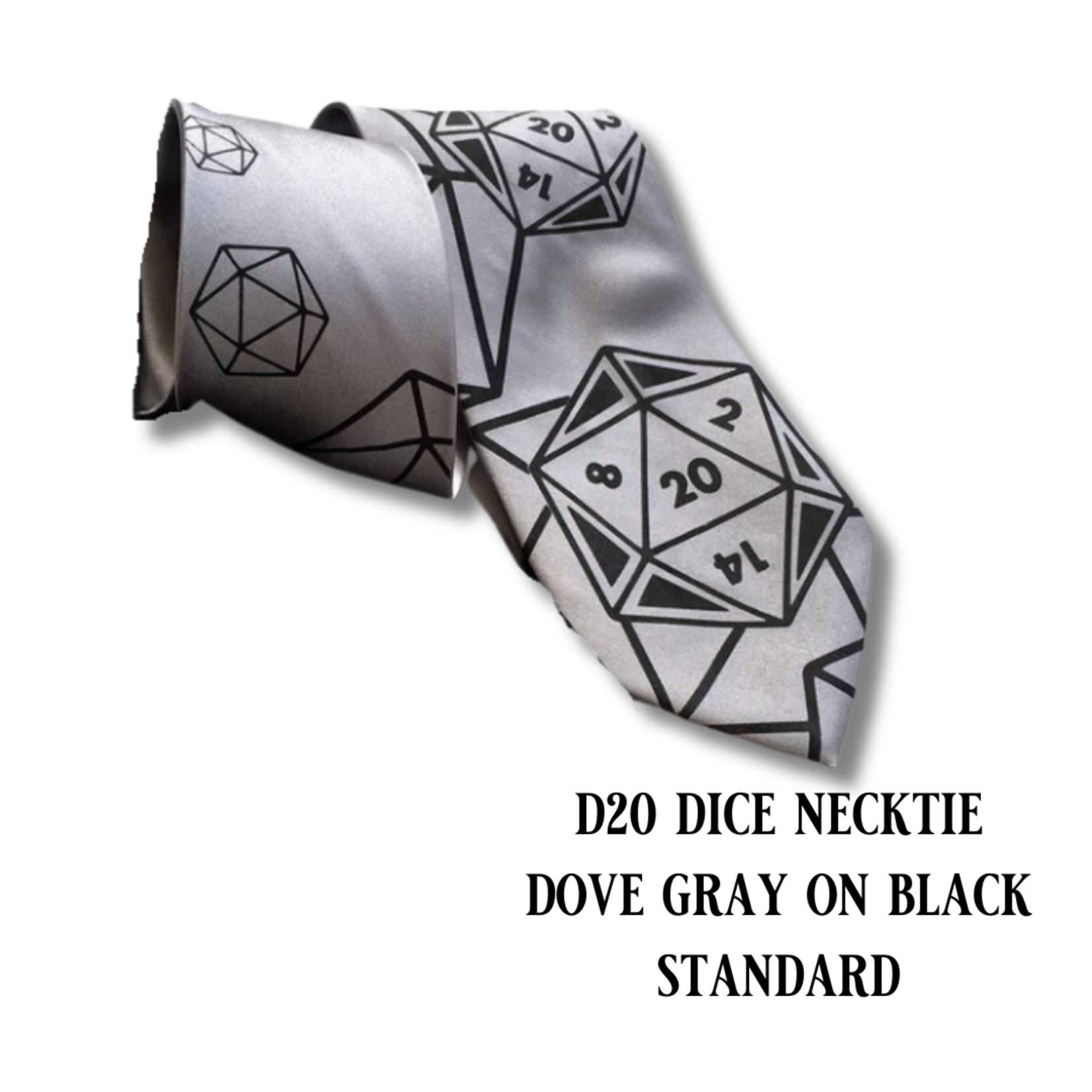 D20 Dice Necktie
