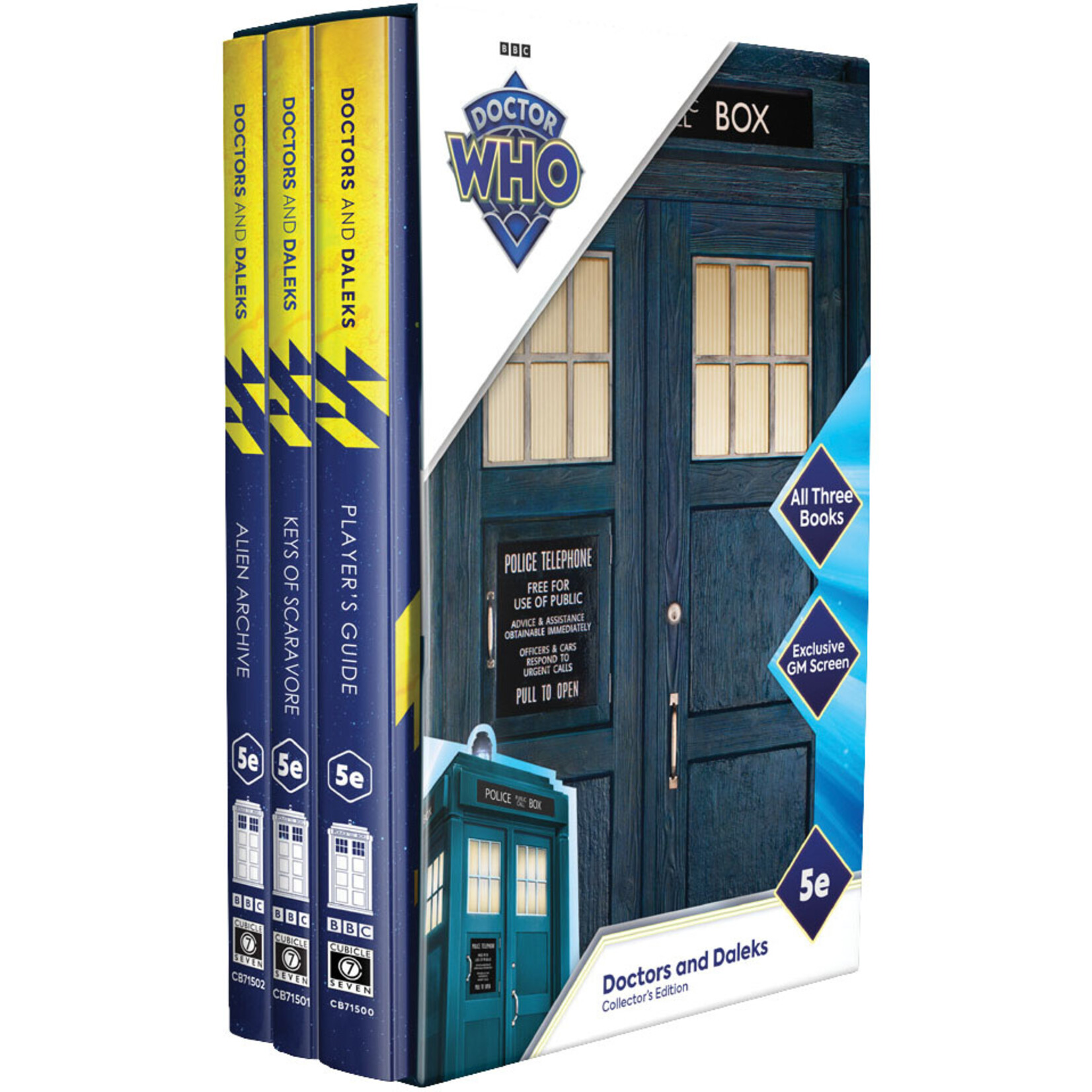 Doctor Who RPG: Doctors and Daleks - Collector's Edition (5E)
