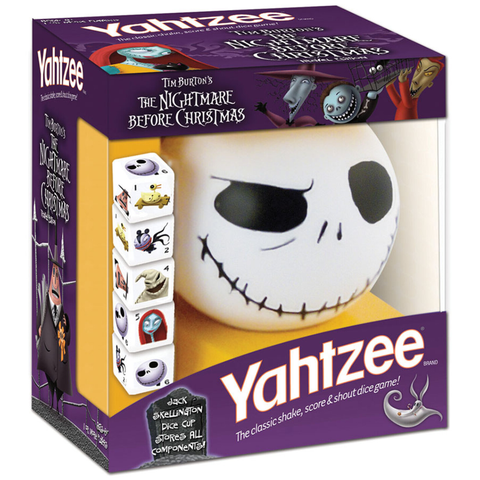 Yahtzee Dice Game, The Nightmare Before Christmas