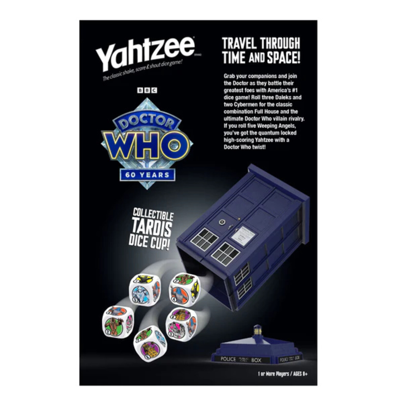 Yahtzee: Doctor Who Tardis 60th Anniversary