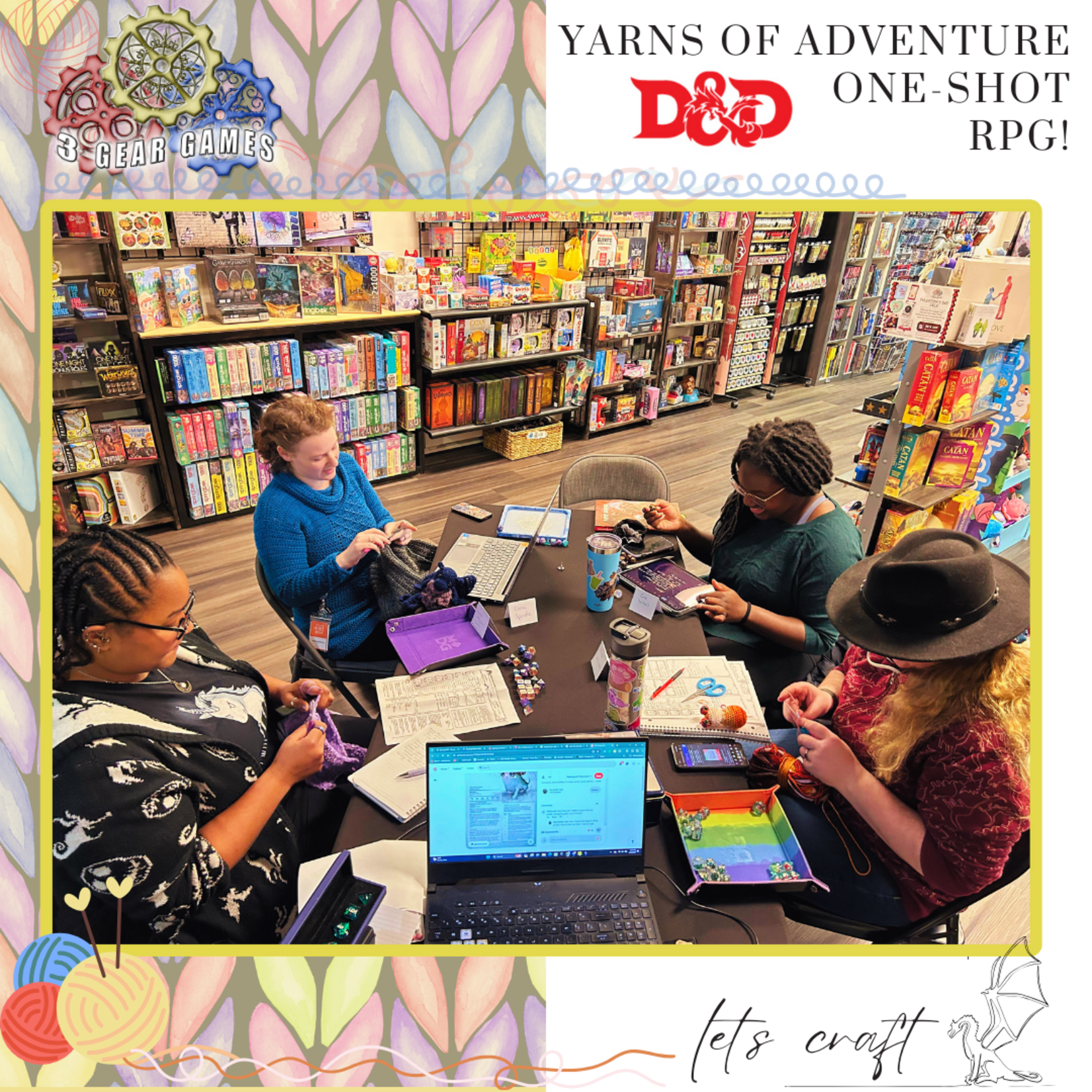 Dungeons of Dragons One-Shot RPG: Yarns Of Adventure