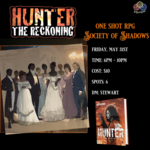 Event Hunter One Shot RPG: Society of Shadows
