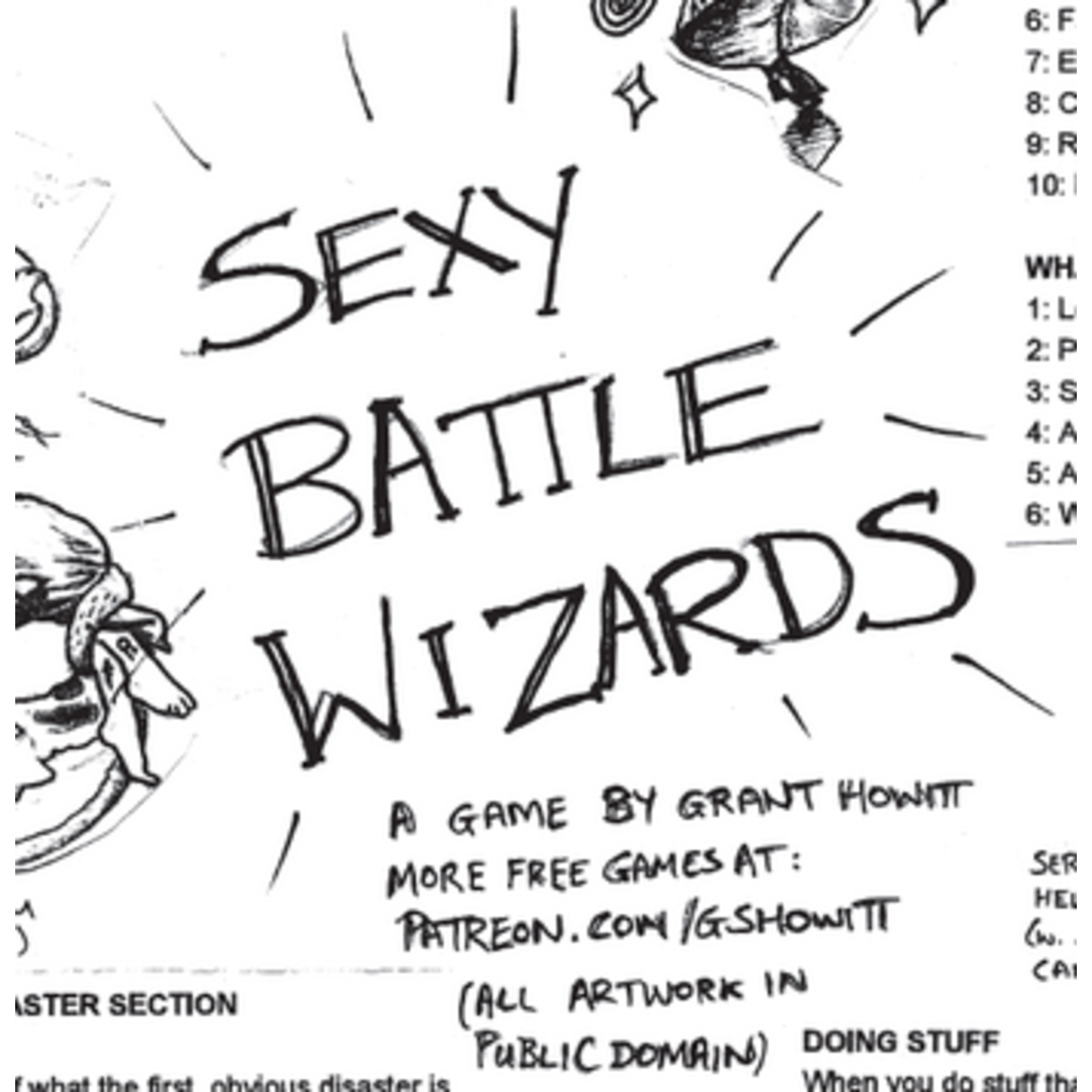 SEXY BATTLE WIZARDS One-Shot RPG