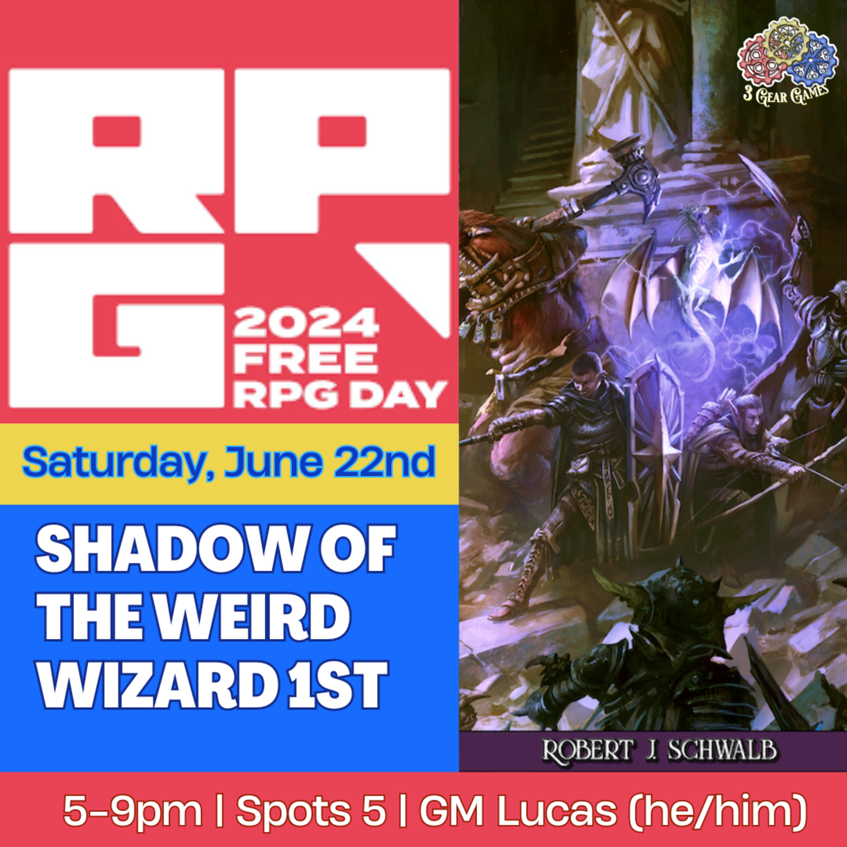 Free RPG Day Saturday Games (Day 1)