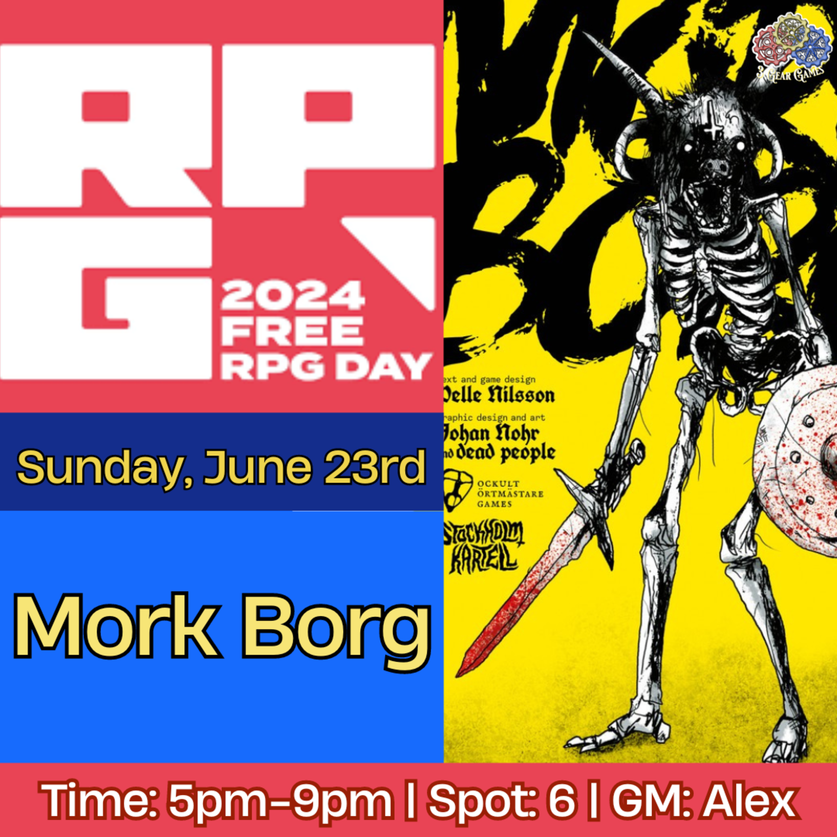 Free RPG Day Sunday Games (Day 2)