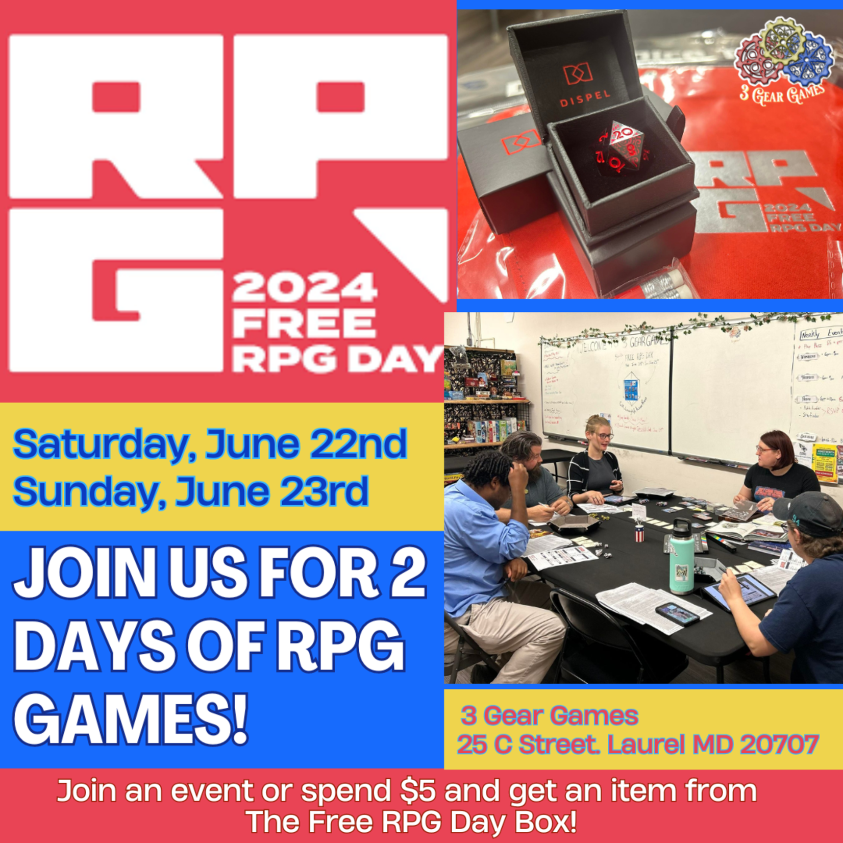 Free RPG Day Sunday Games (Day 2)