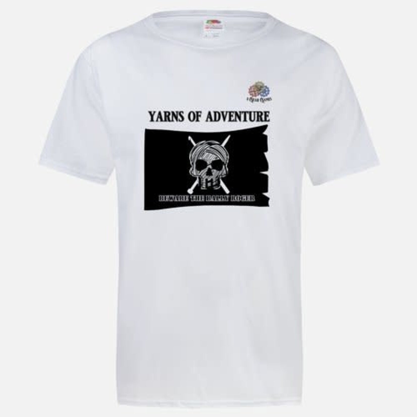 3 Gear Games Yarns of Adventure Basic T - Unisex  Black or White