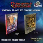 Dungeons & Dragons RPG: Players Handbook Hard Cover (2024)