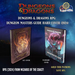 ( Pre-Order) Dungeons & Dragons RPG: Dungeon Masters Guide Hard Cover (2024)