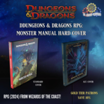 ( Pre-Order) Dungeons & Dragons RPG: Monster Manual Hard Cover