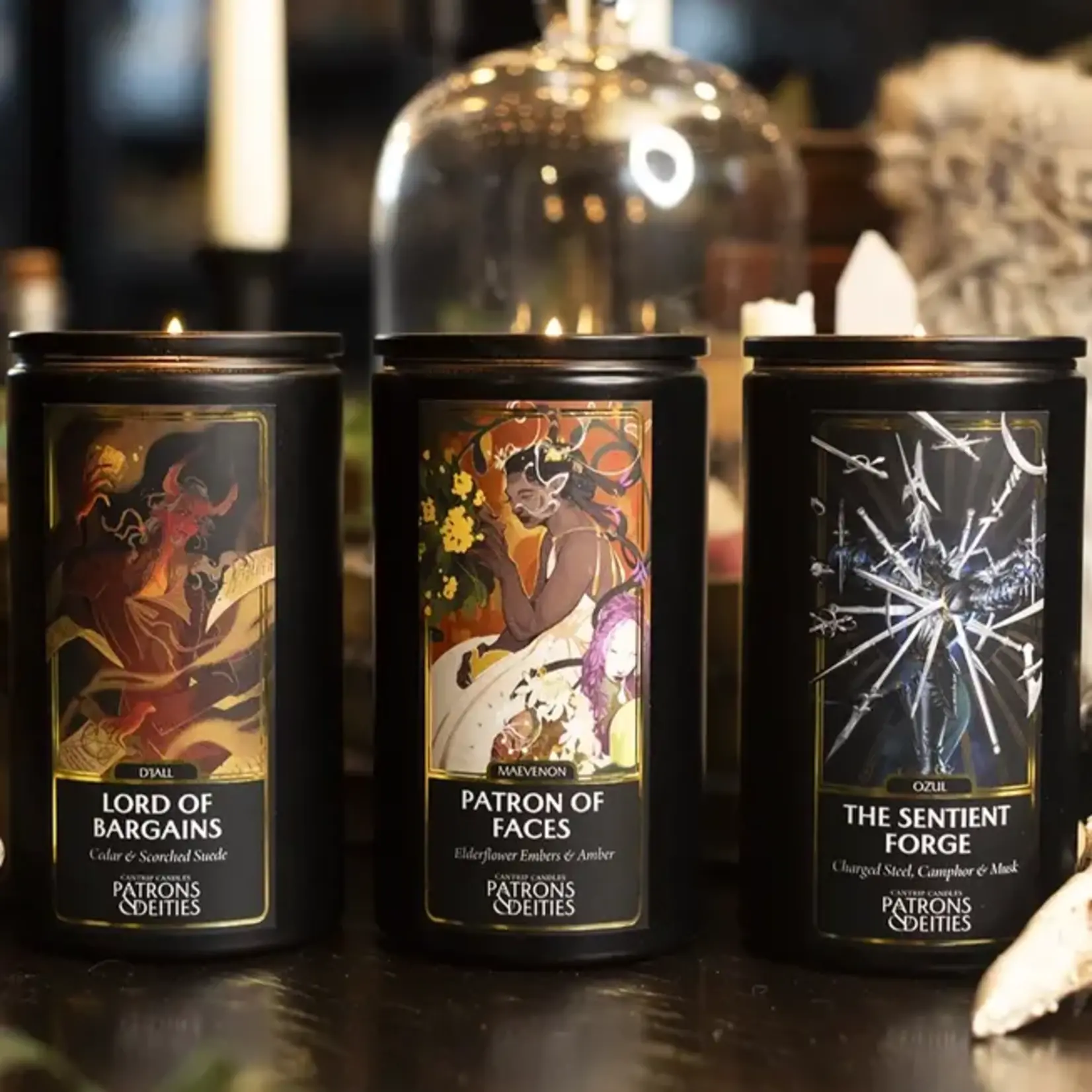 Patrons & Deities 16 oz Cantrip Candles