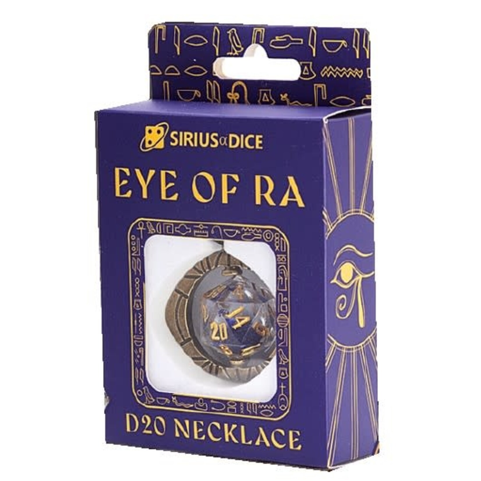 D20 Necklace: Eye of Ra