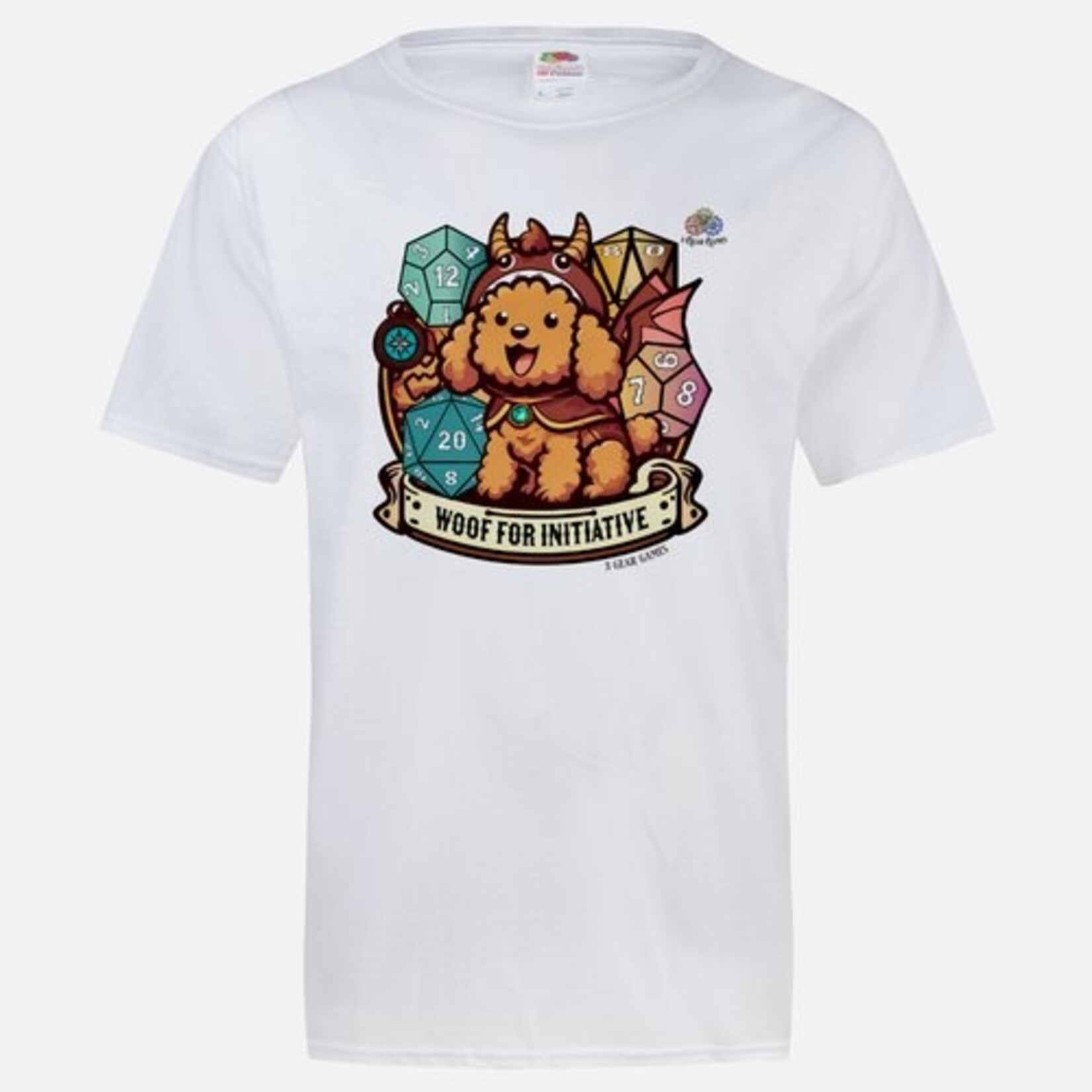 3 Gear Games Mascot - Woof For Initiative  Basic T - Unisex