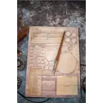 Notepad Character Sheet Dnd Role Playing Game 50 Pages
