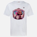 3 Gear Games Mascot - Pawsitivity Basic T Shirt- Unisex( White/ Black)