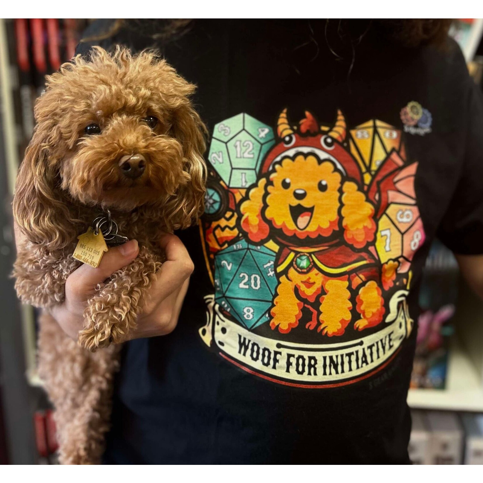 3 Gear Games Mascot - Woof For Initiative  Basic T - Unisex
