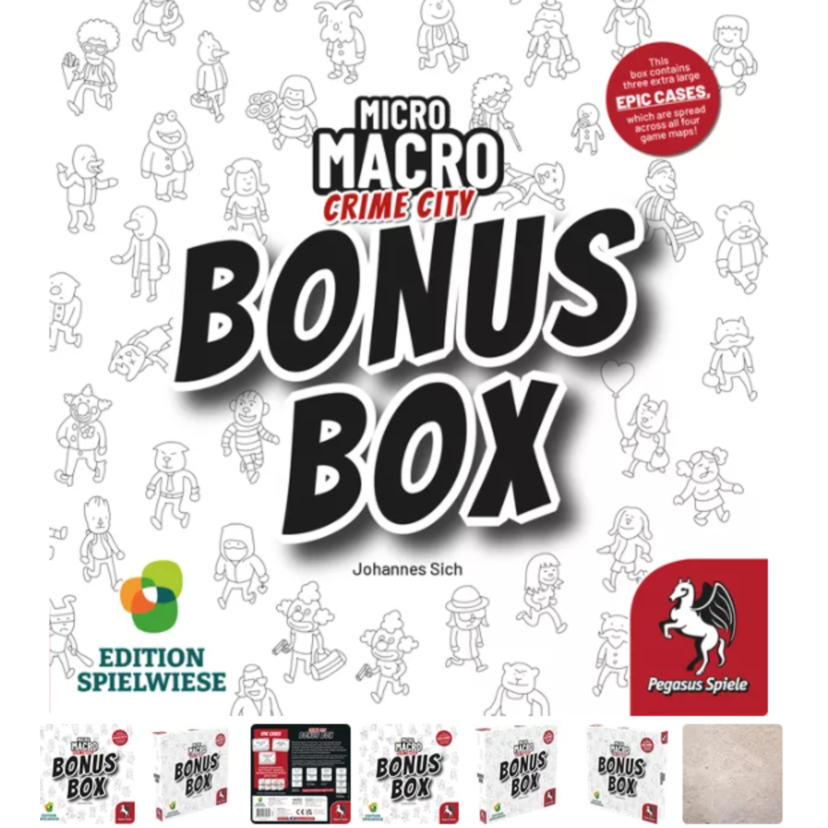 MicroMacro: Crime City - Bonus Box Expansion