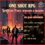 New Years Party: D&D 5e Dice Hard