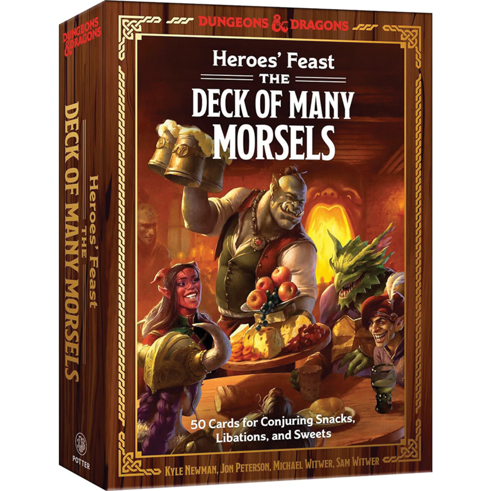 Dungeons & Dragons: Heroes' Feast The Deck of Many Morsels - An Official D&D Recipe Deck