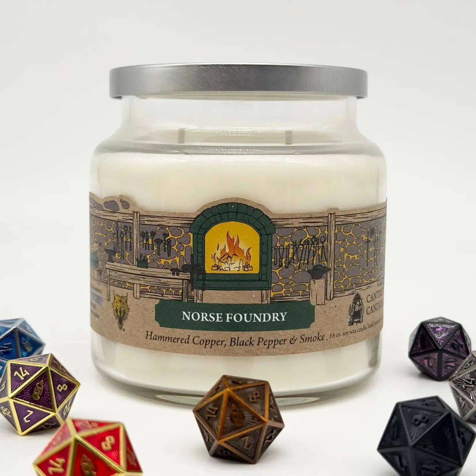Cantrip Candles  x Norse Foundry Collab Candles -