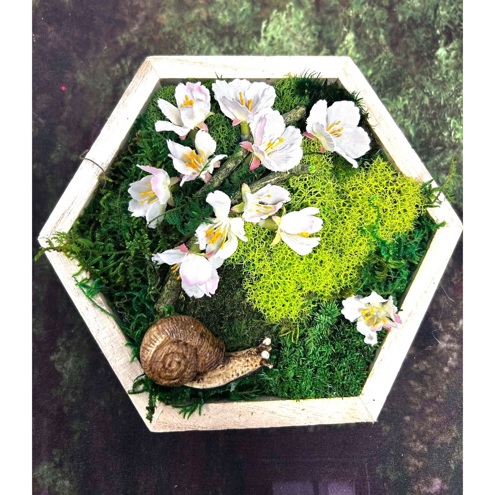 Xanadu Botanicals & Design LLC (consignment sales) Moss Art