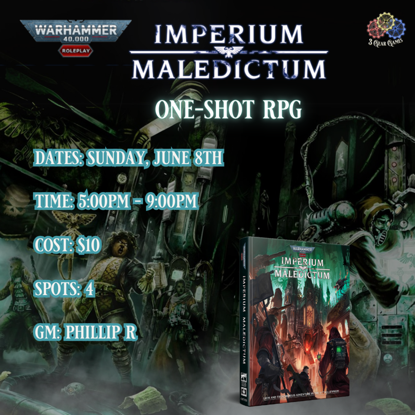 Imperium Maledictum: 40K Horror One-Shot RPG