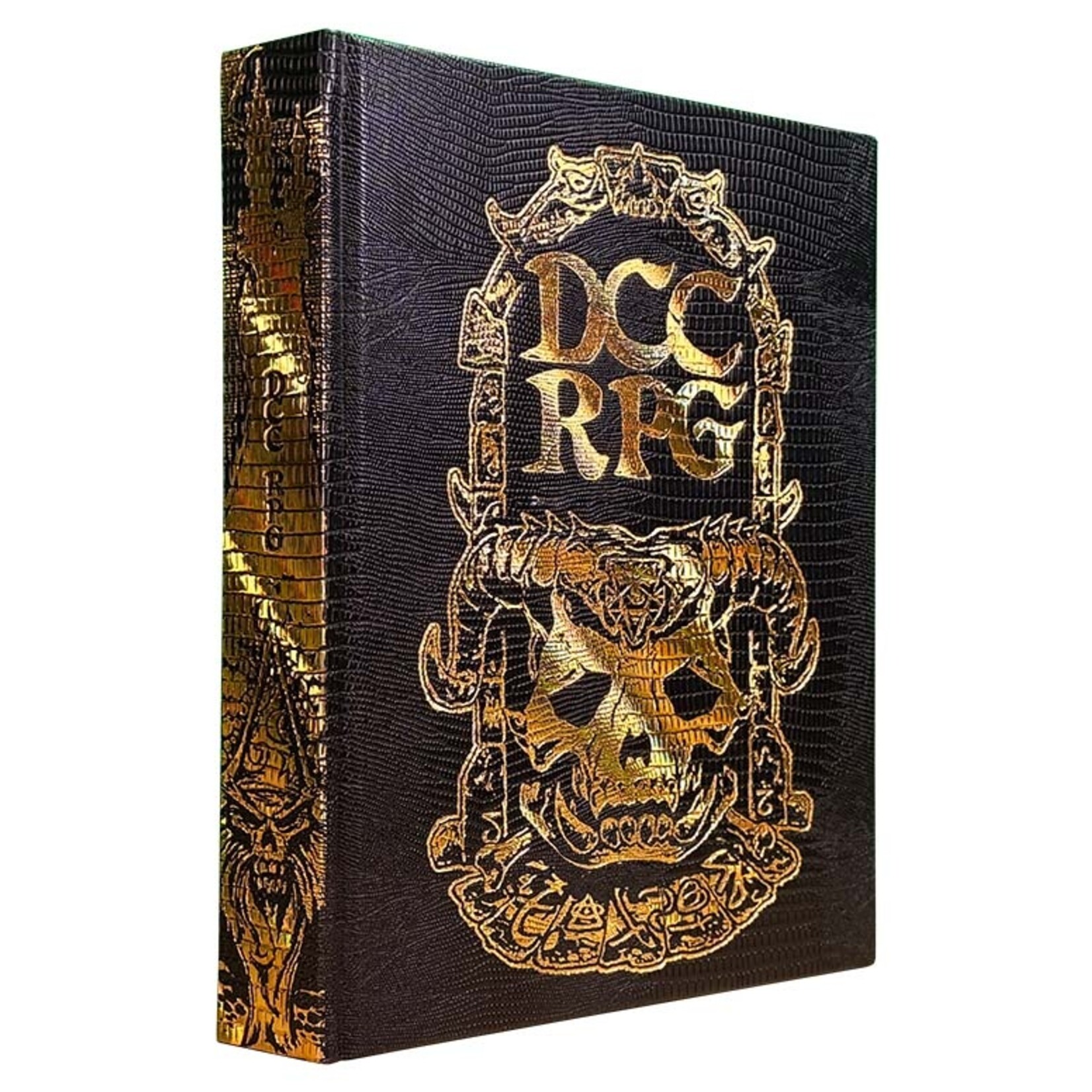 Dungeon Crawl Classics RPG: Core Rulebook (Demon Skull Monster Hide Edition Hardcover)