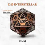 Space Dice Meteor Runestones™ - 25mm D20 Dice