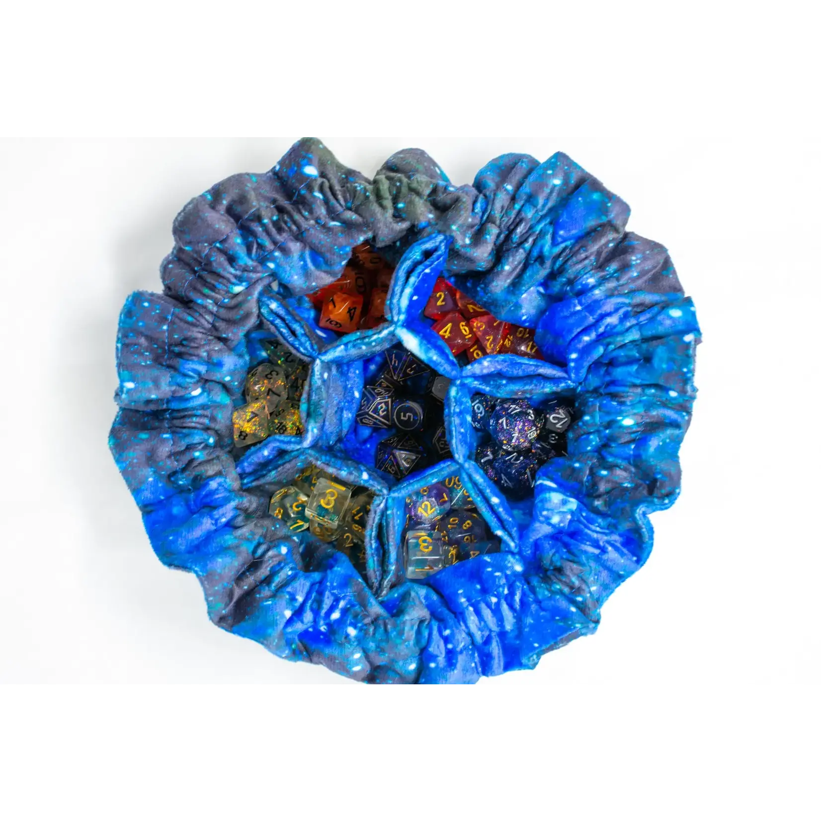Dice Goblin Bag of Holding with 49 Dice