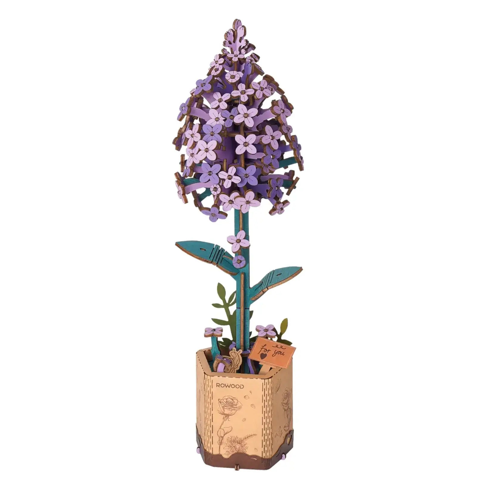 3D Wooden Flower Puzzle